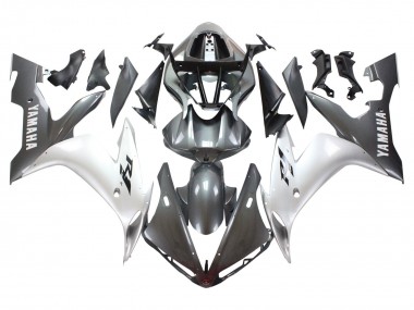 Erschwingliche Yamaha YZF 1000 R1 Motorrad Verkleidung 2004-2006 - Silber Grau