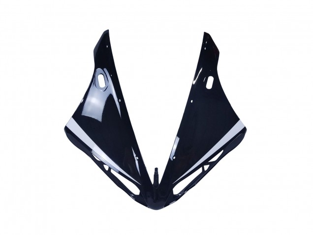 Erschwingliche Yamaha YZF 1000 R1 Motorrad Verkleidung 2004-2006 - Glanzendes Schwarz Weiss Motul