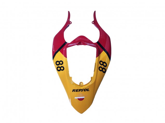 Erschwingliche Yamaha YZF 1000 R1 Motorrad Verkleidung 2004-2006 - Gelb Rot Weiss Schwarz YSP 88