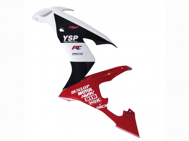 Erschwingliche Yamaha YZF 1000 R1 Motorrad Verkleidung 2004-2006 - Gelb Rot Weiss Schwarz YSP 88