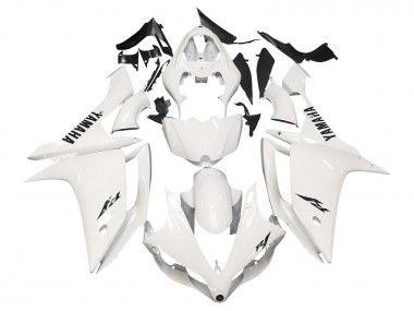 Erschwingliche Yamaha YZF 1000 R1 Motorrad Verkleidung 2007-2008 - Weiss Schwarz