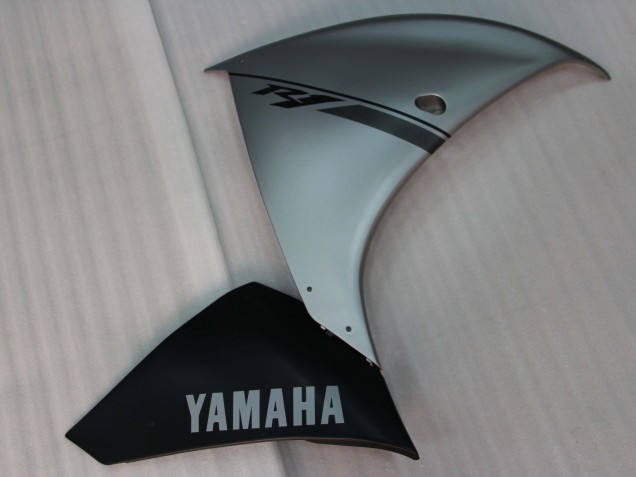 Erschwingliche Yamaha YZF 1000 R1 Motorrad Verkleidung 2009-2011 - Silber Schwarz