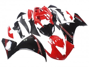 Erschwingliche Yamaha YZF 1000 R1 Motorrad Verkleidung 2009-2011 - Rot Schwarz