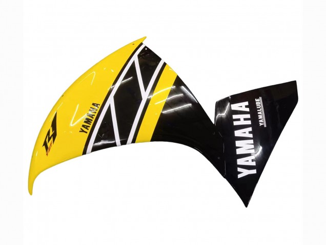 Erschwingliche Yamaha YZF 1000 R1 Motorrad Verkleidung Kit 2009-2011 - Gelb Weiss Schwarz Streifen