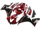 Erschwingliche Yamaha YZF 1000 R1 Motorrad Verkleidung 2012-2014 - Rot Glanzendes Schwarz