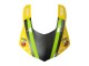 Erschwingliche Yamaha YZF 1000 R1 Motorrad Verkleidung 2015-2019 - Gelb Grun Hai