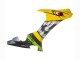 Erschwingliche Yamaha YZF 1000 R1 Motorrad Verkleidung 2015-2019 - Gelb Grun Hai