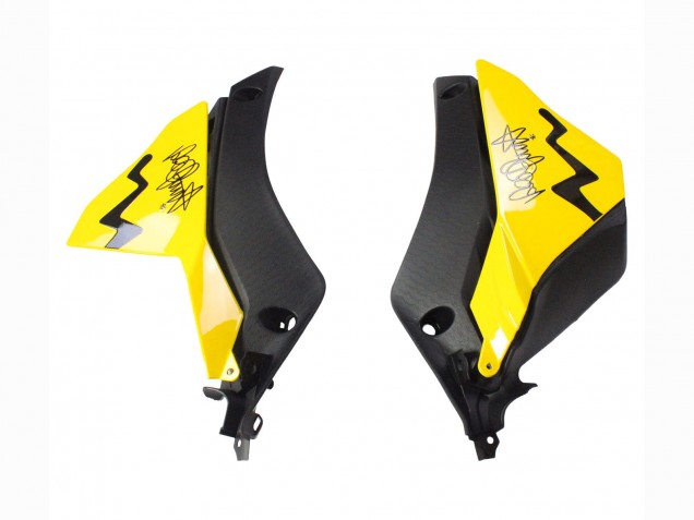 Erschwingliche Yamaha YZF 1000 R1 Motorrad Verkleidung 2015-2019 - Gelb Grun Hai