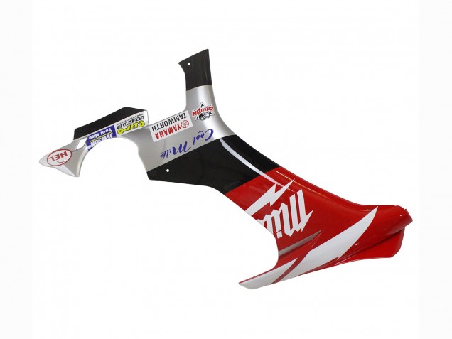 Erschwingliche Yamaha YZF 1000 R1 Motorrad Verkleidung 2015-2019 - Weiss Rot Schwarz Milwaukee