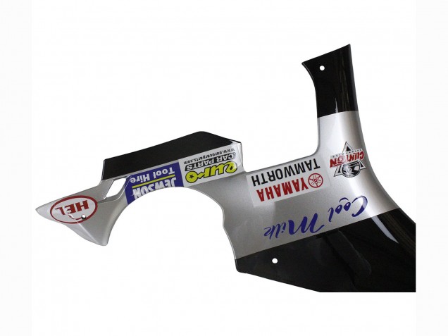 Erschwingliche Yamaha YZF 1000 R1 Motorrad Verkleidung 2015-2019 - Weiss Rot Schwarz Milwaukee