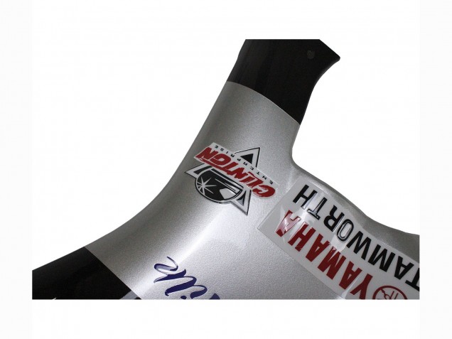 Erschwingliche Yamaha YZF 1000 R1 Motorrad Verkleidung 2015-2019 - Weiss Rot Schwarz Milwaukee