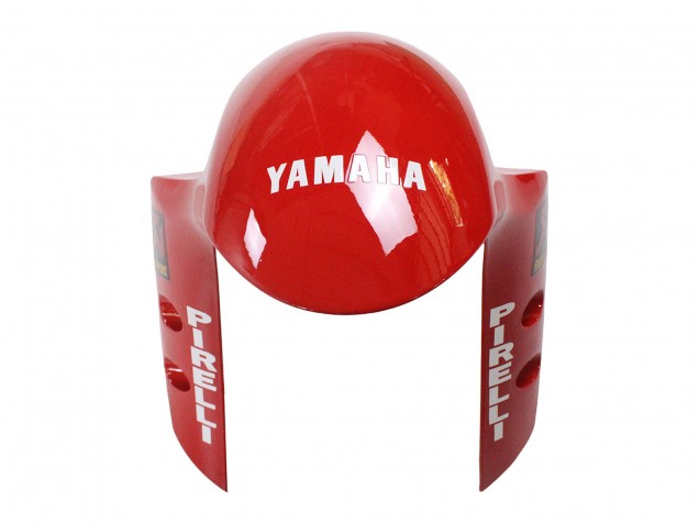 Erschwingliche Yamaha YZF 1000 R1 Motorrad Verkleidung 2015-2019 - Weiss Rot Schwarz Milwaukee