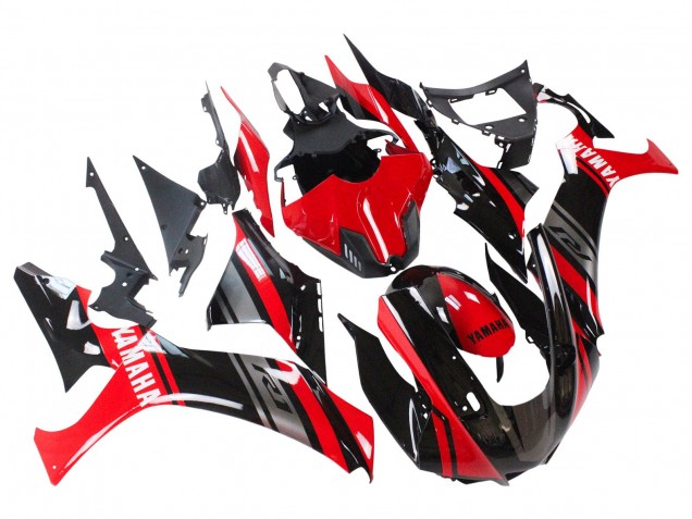 Erschwingliche Yamaha YZF 1000 R1 Motorrad Verkleidung 2020-2025 - Rot Silber Schwarz