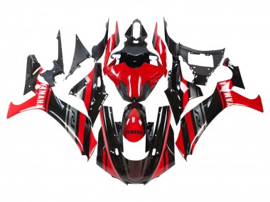 Erschwingliche Yamaha YZF 1000 R1 Motorrad Verkleidung 2020-2025 - Rot Silber Schwarz