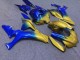 Erschwingliche Yamaha YZF 1000 R1 Motorrad Verkleidung 2020-2025 - Blau Gold