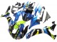 Erschwingliche Yamaha YZF 1000 R1 Motorrad Verkleidung 2020-2025 - Blau Grun Schwarz Hai