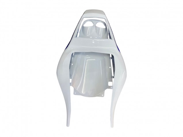 Erschwingliche Yamaha YZF 600 R6 Motorrad Verkleidung 1998-2002 - Weiss Blau Rot Fiat 99