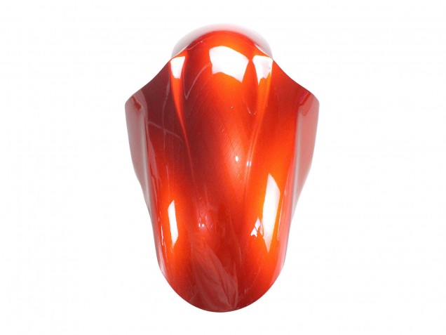Erschwingliche Yamaha YZF 600 R6 Motorrad Verkleidung 1998-2002 - Orange Matt Schwarz