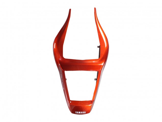 Erschwingliche Yamaha YZF 600 R6 Motorrad Verkleidung 1998-2002 - Orange Matt Schwarz