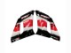 Erschwingliche Yamaha YZF 600 R6 Motorrad Verkleidung 1998-2002 - Rot Weiss Glanzendes Schwarz