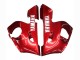 Erschwingliche Yamaha YZF 600 R6 Motorrad Verkleidung 1998-2002 - Rot Weiss Glanzendes Schwarz
