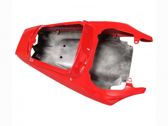 Erschwingliche Yamaha YZF R6S Motorrad Verkleidung 2006-2009 - Rot Weiss Glanzendes Schwarz