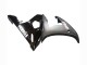 Erschwingliche Yamaha YZF R6S Motorrad Verkleidung 2006-2009 - Glanzendes Schwarz Matt Schwarz Weiss Aufkleber