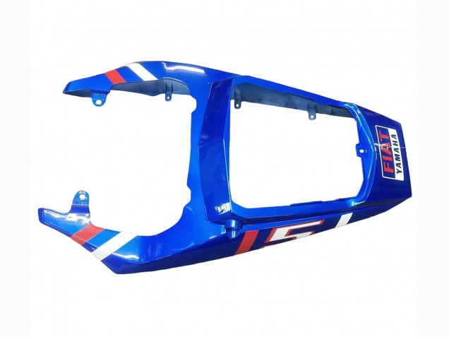 Erschwingliche Yamaha YZF R6 Motorrad Verkleidung 2003-2004 - Weiss Blau Fiat Motul Kastinee