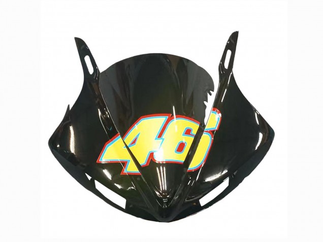 Erschwingliche Yamaha YZF R6S Motorrad Verkleidung 2006-2009 - Gelb Rot Glanzendes Schwarz 46