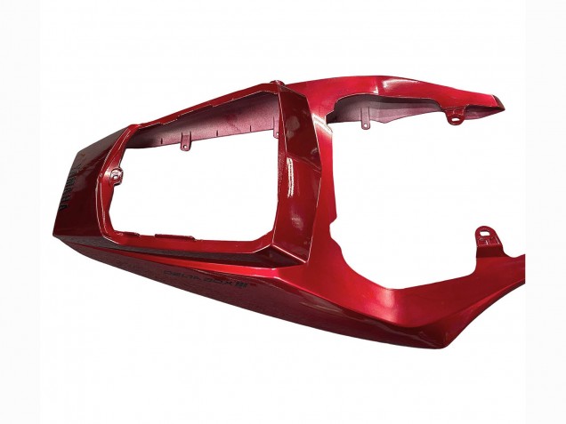 Erschwingliche Yamaha YZF R6 Motorrad Verkleidung Kit 2003-2004 - Rot Matt Schwarz