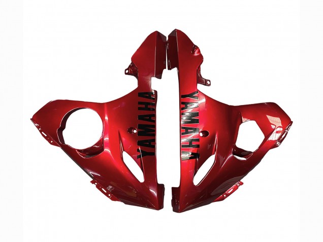Erschwingliche Yamaha YZF R6S Motorrad Verkleidung Kit 2006-2009 - Rot Matt Schwarz