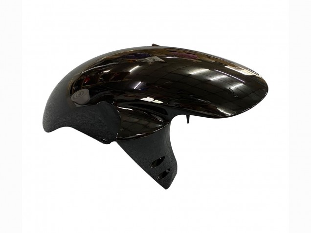 Erschwingliche Yamaha YZF R6S Motorrad Verkleidung 2006-2009 - Glanzendes Schwarz Matt Schwarz Gold Aufkleber