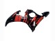 Erschwingliche Yamaha YZF R6S Motorrad Verkleidung 2006-2009 - Glanzendes Schwarz Rot