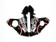 Erschwingliche Yamaha YZF R6S Motorrad Verkleidung 2006-2009 - Glanzendes Schwarz Rot Weiss Lucky Strike Motul