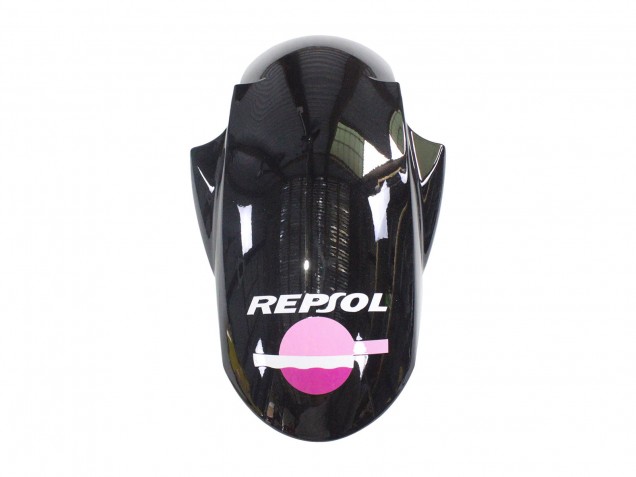 Erschwingliche Yamaha YZF R6S Motorrad Verkleidung 2006-2009 - Gelb Rosa Glanzendes Schwarz Rossi Repsol 46