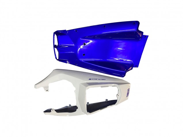 Erschwingliche Yamaha YZF R6S Motorrad Verkleidung 2006-2009 - Weiss Blau GYTR