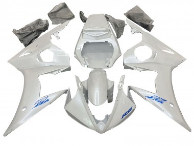 Erschwingliche Yamaha YZF R6 Motorrad Verkleidung 2003-2004 - Weiss