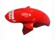 Erschwingliche Yamaha YZF R6S Motorrad Verkleidung 2006-2009 - Weiss Rot Glanzendes Schwarz Motul