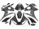 Erschwingliche Yamaha YZF R6S Motorrad Verkleidung 2006-2009 - Glanzendes Schwarz Matt Schwarz