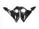 Erschwingliche Yamaha YZF R6S Motorrad Verkleidung 2006-2009 - Glanzendes Schwarz