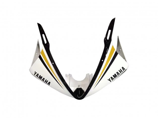 Erschwingliche Yamaha YZF R6S Motorrad Verkleidung 2006-2009 - Weiss Gold