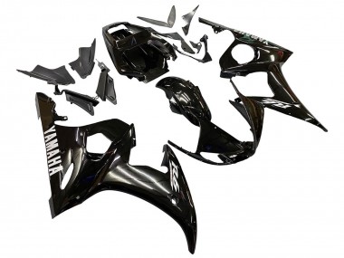 Erschwingliche Yamaha YZF 600 R6 Motorrad Verkleidung 2005 - Glanzendes Schwarz