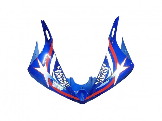 Erschwingliche Yamaha YZF 600 R6 Motorrad Verkleidung 2005 - Blau Weiss Rot Motul Michelin Fiat