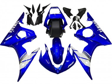 Erschwingliche Yamaha YZF 600 R6 Motorrad Verkleidung 2005 - Blau Weiss