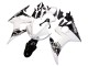 Erschwingliche Yamaha YZF 600 R6 Motorrad Verkleidung 2005 - Weiss Schwarz