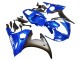 Erschwingliche Yamaha YZF 600 R6 Motorrad Verkleidung 2005 - Blau Matt Schwarz