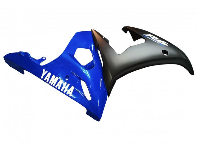 Erschwingliche Yamaha YZF 600 R6 Motorrad Verkleidung 2005 - Blau Matt Schwarz
