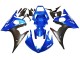 Erschwingliche Yamaha YZF 600 R6 Motorrad Verkleidung 2005 - Blau Matt Schwarz