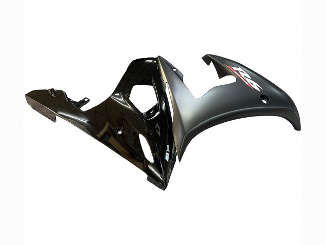 Erschwingliche Yamaha YZF 600 R6 Motorrad Verkleidung 2005 - Glanzendes Schwarz Matt Schwarz Gold