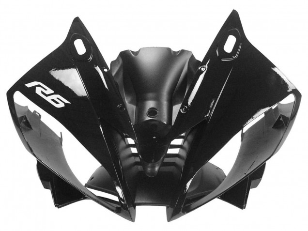 Erschwingliche Yamaha YZF 600 R6 Motorrad Verkleidung 2006-2007 - Blau Glanzendes Schwarz